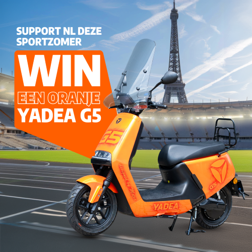 Support NL deze sportzomer: Win een oranje G5!