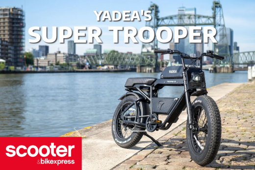 Test Scooter&bikexpress - Yadea Trooper 01